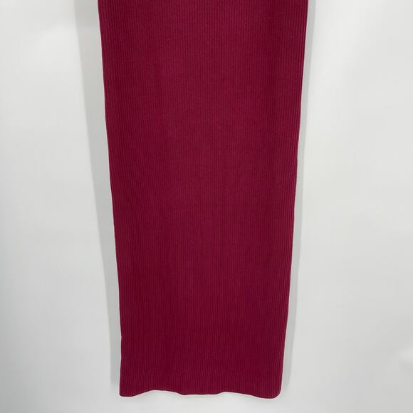 Michael Costello x REVOLVE | NWT Off Shoulder Bodycon Maxi Dress in Maroon XS - Picture 7 of 13